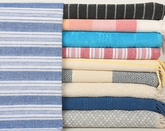 Set of 10 Towels, 40x70 Inches Mix Cotton Towel, Personalized Gifts, Beach Towel, Personalized Beach Towel, Merry Christmas Gifts,