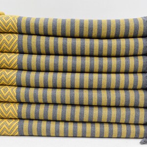 Turkish Towel, Turkey Towel, 40x70 inch, Wedding Towel, Organic Towel, Bridesmaid Towel, Striped Towel, Beach Towel, Bath Towel  Iso-Atl