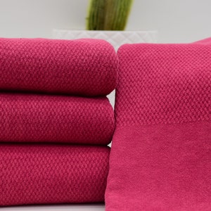 pomegranate towel extra soft towel turkish towel organic cotton towel 36x70 inch 90x180 cm beach towel absorbent towel  Bll-Ptkl