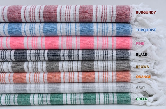 30 Colors / Thick / Diamond / Turkish Towels, Peshtemal, Pool Towels, Beach  Towel, Fouta Towel, Bridesmaid Gift. 