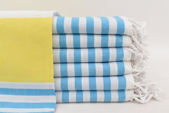 Yellow decorative bath towels hot sale