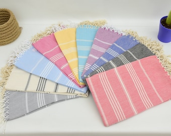 Striped Towel Peshtemal Towel Wedding Presents Turkish Towel Handmade Organic Towel White Stripe Pareo Towel Bath Towel Beach Code Iso-Sltn