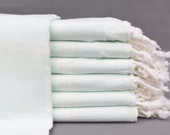 Turkish Towel, Mint Pool Towel, Picnic Towel, Bath Towel, 90x180 cm, Organic Towel, Wedding Towel, 36x70, Striped Towel, Beach Towel Bll-Lc