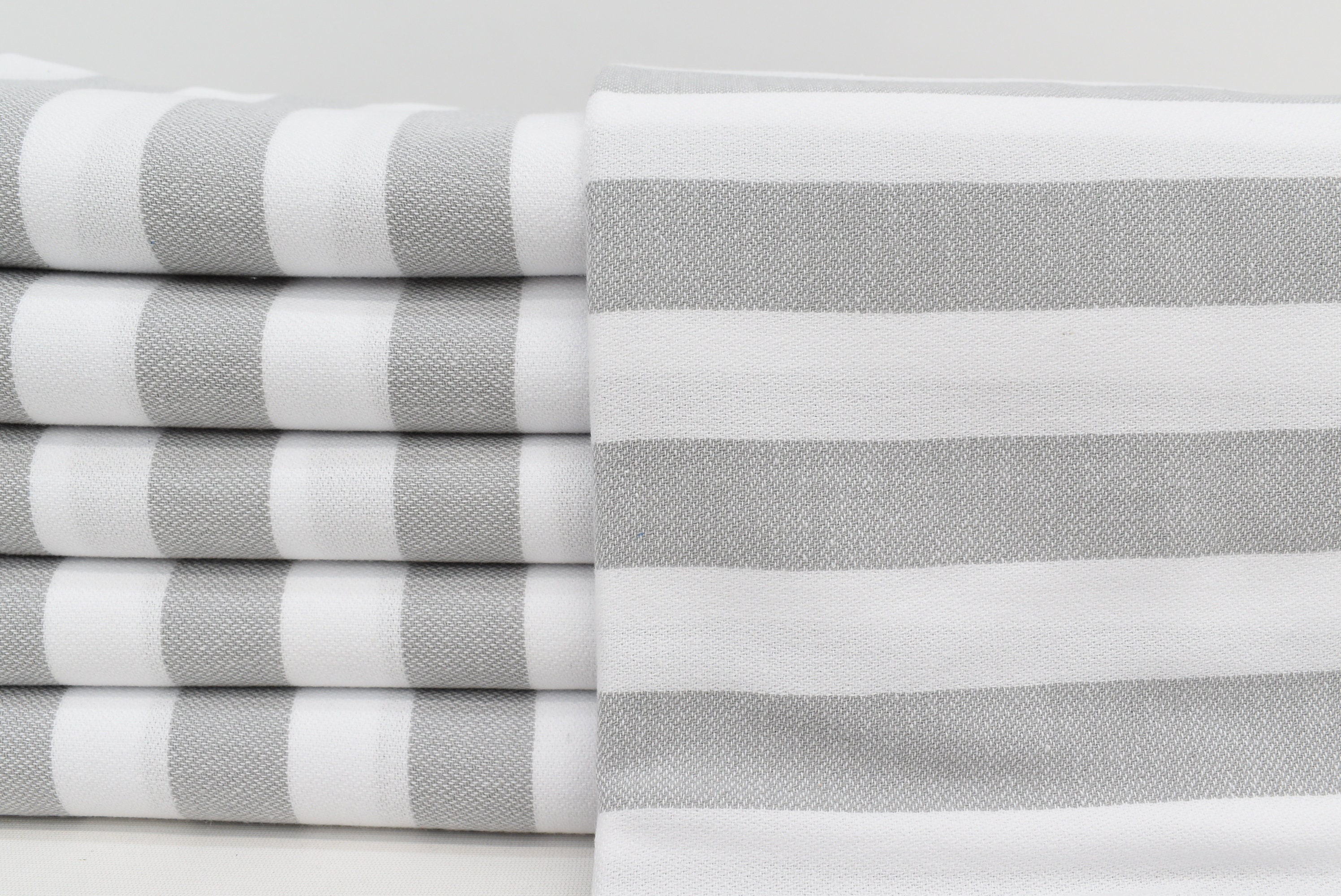 Gray Striped TowelSPA TowelTurkish Towel Bath Etsy