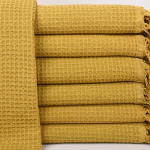 Toalha turca personalizada, toalha turca personalizada, toalha dourada, toalha waffle, lembrancinhas de chá de panela de 36x67 polegadas, toalha de piquenique,