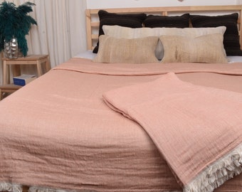 Turkish Bedspread, Sofa Blanket, Brick Blanket, Organic Cotton Throw, 60x91 Inches Blanket, Designer Blanket, Wholesale Throw, Yoga Blanket