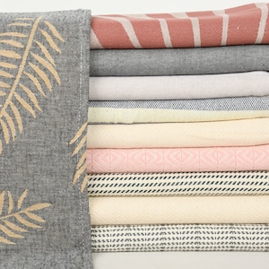 Turkish Towel Hand Towel, Wedding Gift, 18x36 Inches Mix Cotton Hand Towel, Monogram Hand Towel, Set of 10 Dish Towel, Custom Gifts,