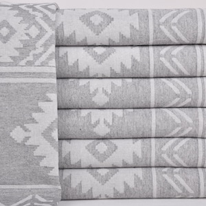 Custom Beach Towel, Monogram Beach Towel, Dark Gray Towel, 40x73 Inches Yoga Mat Towel, Fitness Towel, Warm Towel, Gift Towel,