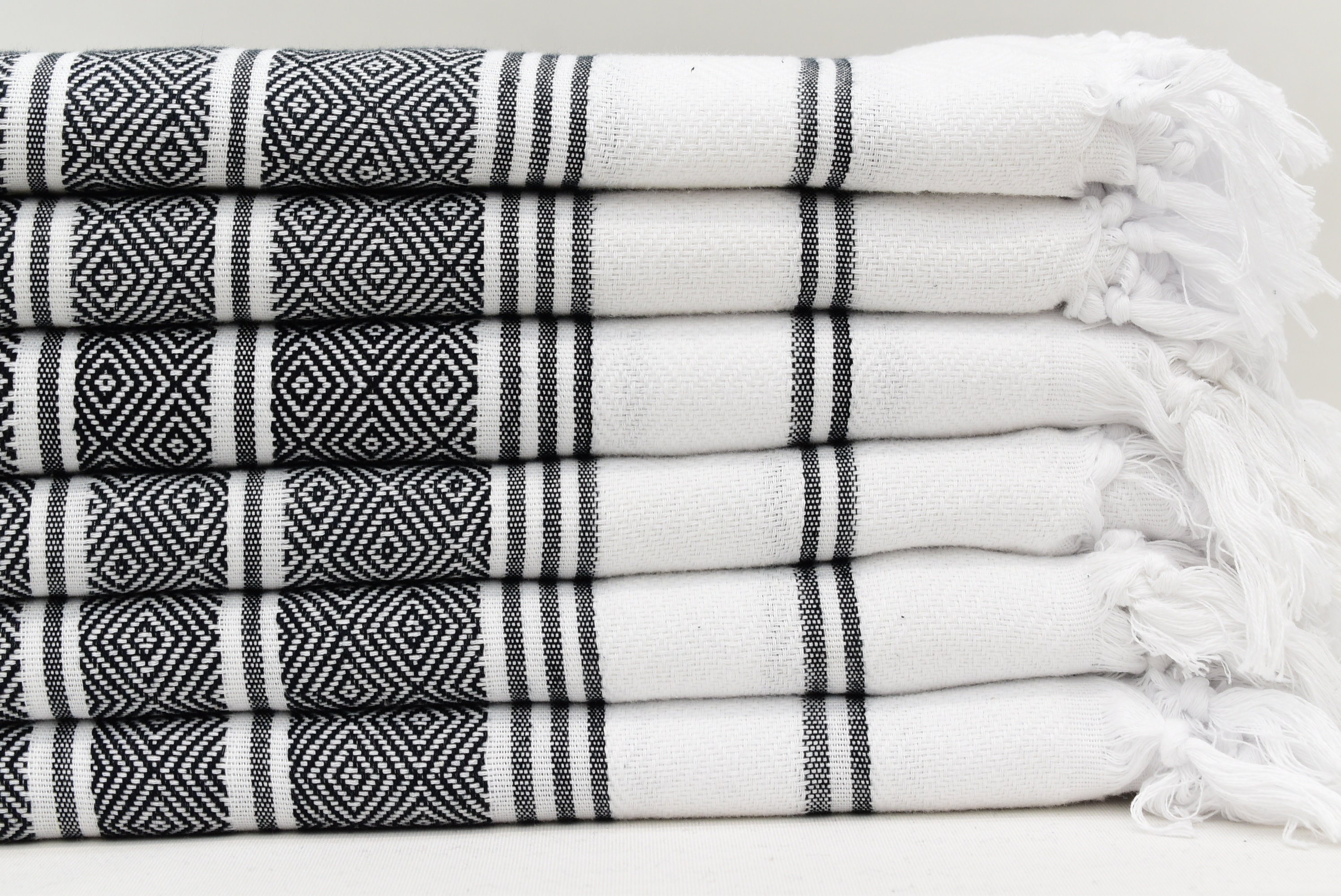 Turkish Towel 40x70 Black Turkey Towel Wedding Etsy