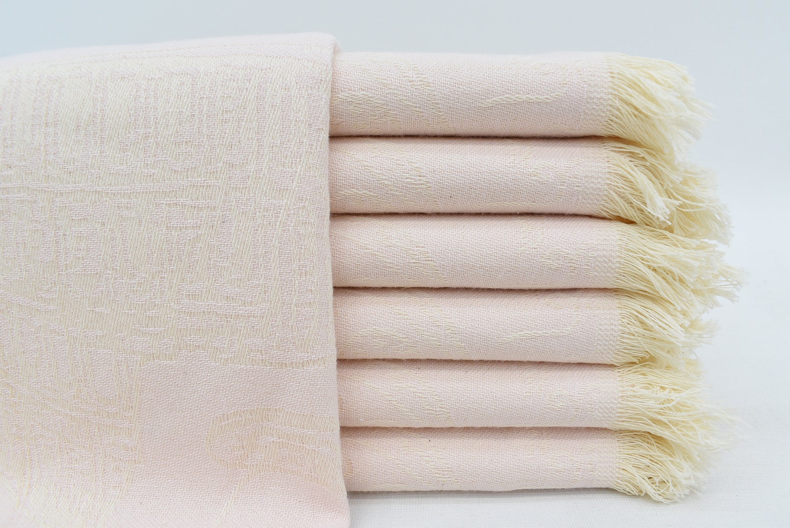 Turkish Hand Towel Light Pink Gift Towel 20x28 Towel Hand Etsy