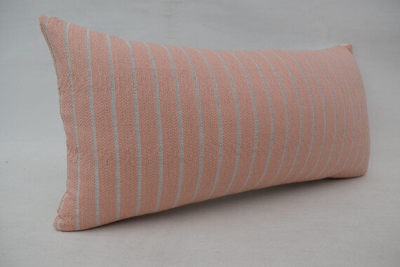 Washable Pillow 12 X 24 Pillow Cover Throw Pillow Striped Etsy