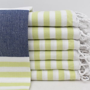 Serviette bleu marine et vert, Serviette de piscine, Serviette turque, Serviette de bain, Serviette de mariage, 40x70, 100x180 cm, Serviette de plage, Serviette de bain décorative Bll-Mrn