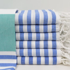 Peshtemal Serviette, Serviette cadeau, Pareo, Serviette turque 40x70, 100x180 cm, Serviettes de bain, Serviette en coton de plage, Serviettes de bain, Serviette faite à la main, Serviette Bll-Mrn