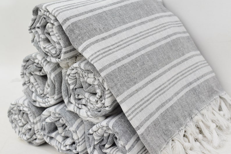 Wholesale Towel Beach Towel Turkish Towel Dish Towel Gray Etsy