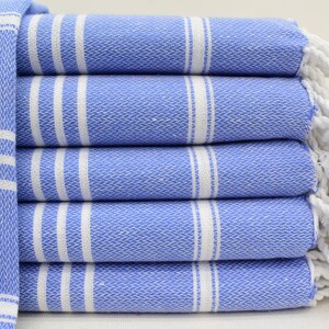 Turkish Hand Towel, Small Towel,20x40, Dish Towel, Wedding Gift Towel,Blue Hand Towel, Head Towel, Wholesale Hand Towels Bll-Sltn-Pshkr