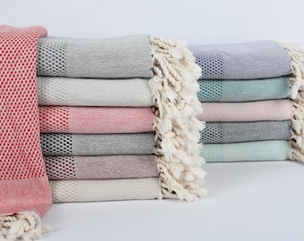 Bachelorette Party Favor, Cotton Turkish Towel, Personalized Gift Towel, Custom Wedding Gift, Beach Decor, Bridesmaid Gifts, Party Gifts
