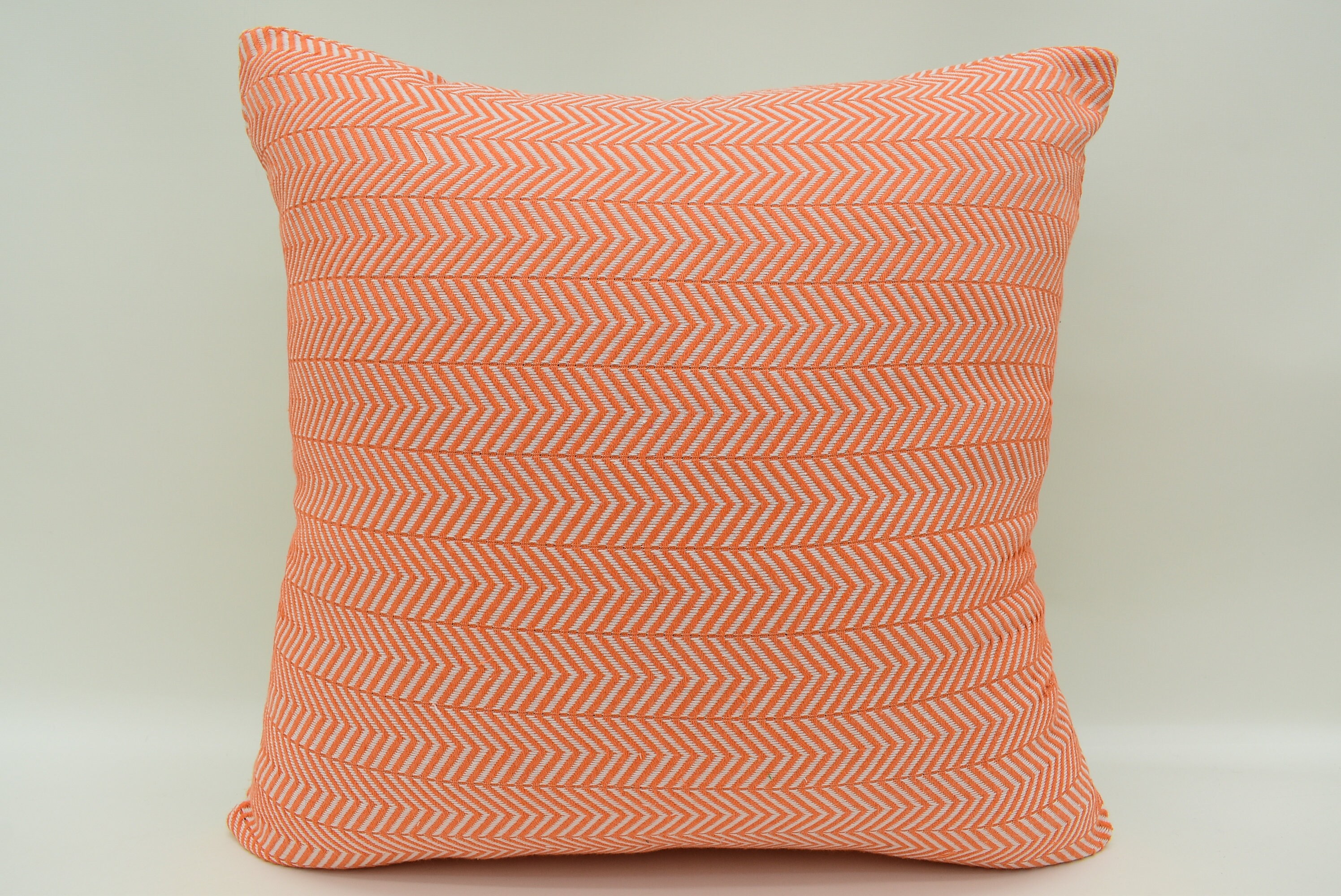 Large Pillow Orange Pillow Cover 22x22 Pillow Cover Big Etsy