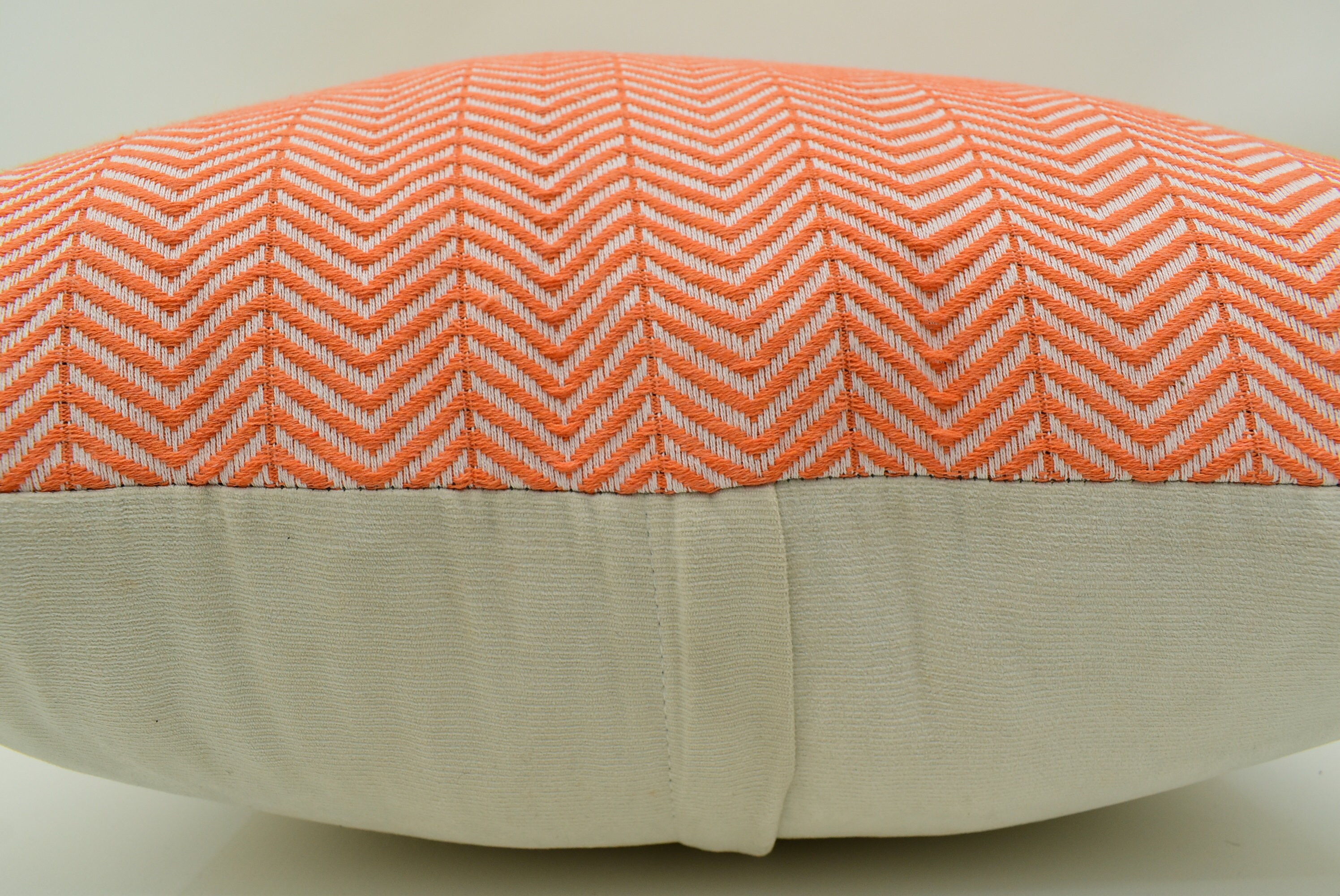 Large Pillow Orange Pillow Cover 22x22 Pillow Cover Big Etsy