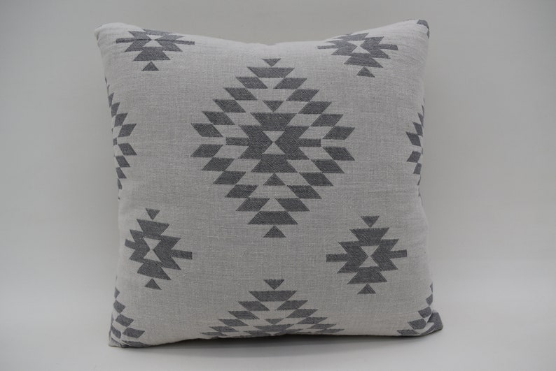 Washable Pillow 14x14 Throw Pillows Geometric Pillow Cotton Etsy