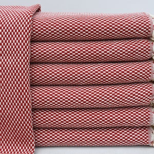 Organic Towel, Turkish Bath Towel, Hand Towel, Wedding Gift Towel, Tea Towel, Red Hand Towel, Dish Towel, 18&quot;x38&quot; Bath Towel Yrm-TlOrg-Pshkr