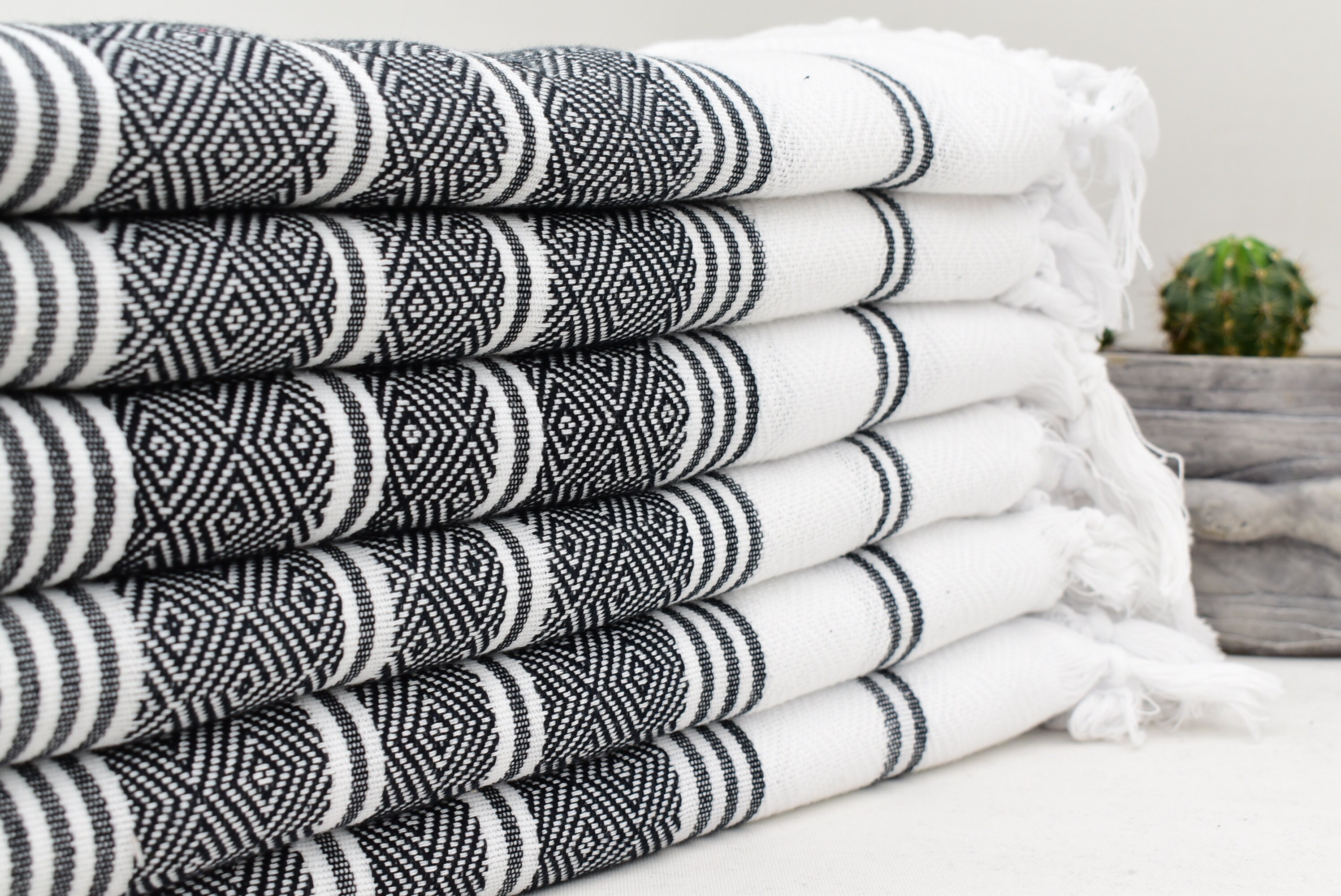 Turkish Towel 40x70 Black Turkey Towel Wedding Etsy