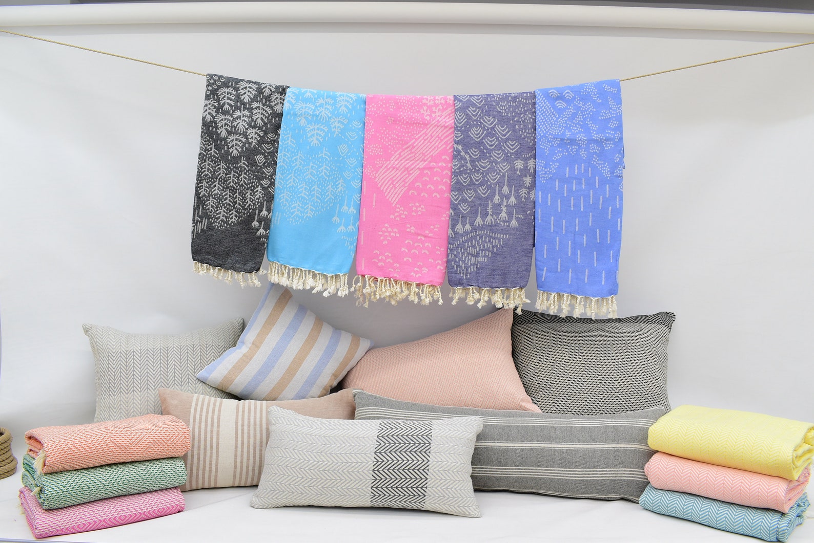 Lumbar Pillow Cover Towel Pillow Cover Pillow Cover Bed Etsy