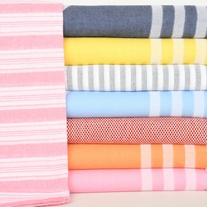 Housewarming Gift, Set of 8 Towel, Organic Cotton Towel, Turkish Beach Towel, Bachelorette Party Gift, Bridal Party Gifts,