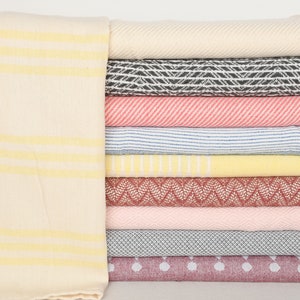 Monogram Hand Towel, Turkish Tea Towel, Set of 10 Tea Towel, Custom Hand Towel, Organic Cotton Tea Towel, Handmade Gift,