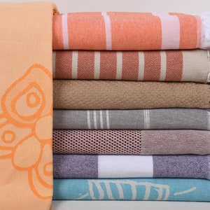 Embroidered Beach Towel, Custom Beach Towel, Mix Towel, Set of 8 Towel, Set Towels, Custom Logo Beach Towel, Picnic Towel, Pareo Towel,