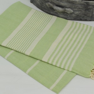 Handmade Turkish Towel, 40x70 inches Cotton Towel, Green Towel 100x180cm Bathroom Towel, Bath Towel, Bridesmaid Towel,  Tkr-Mgl