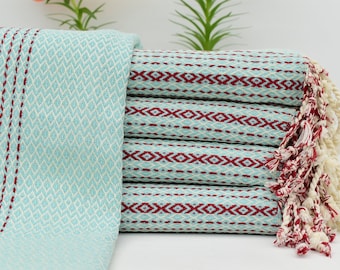 Turkish Towel, Turkish Beach Towel, Peshtemal Towel, Organic Cotton Towel, Table Cloth Towel, 40x70 Picnic Towel, Pool Towel  Iso-Hnycmb