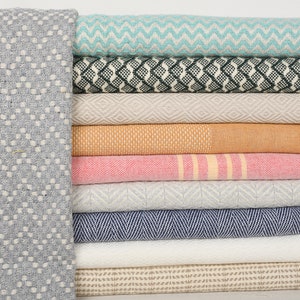 Monogram Kitchen Towel, Turkish Hand Towel, Bridesmaid Gifts, Set of 10 Hand Towel, Organic Cotton Hand Towel, Bathroom Towel,