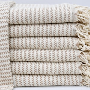 Oxford Tan Hand Towel Made in Turkey Tan Hand Towel Chortex Towel Etsy