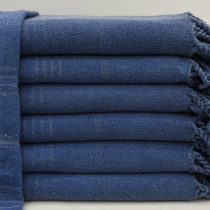 Wholesale Towels, Turkish Towel, Home Decor Towel, 28x60 inches, Beach Towel, Bridesmaid Towel, Denim Blue Towel, Bath Towel Bct-TslmSltn