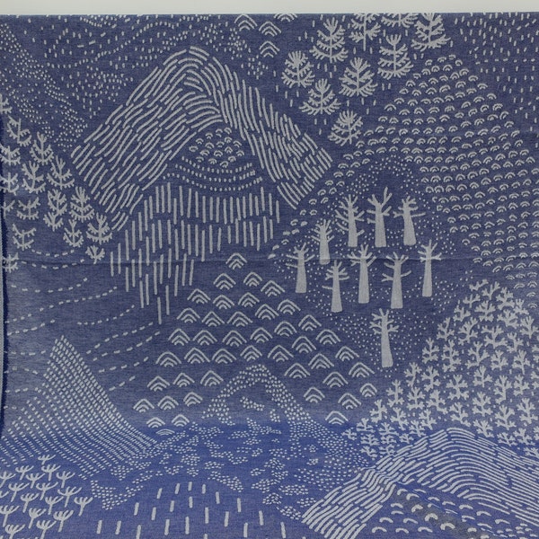 Toalla de playa turca personalizada, de algodón con estampado natural azul marino, reversible, de peshtemal, 40 x 70 cm, ligera, de secado rápido.