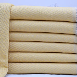 Sofa Cover, Throw Blanket, Turkish Blanket, Organic Cotton Blanket, Yellow Bedspread, Diamond Design Blanket, 67&quot;x86&quot; Blanket, Shsr-Arrw-Pk