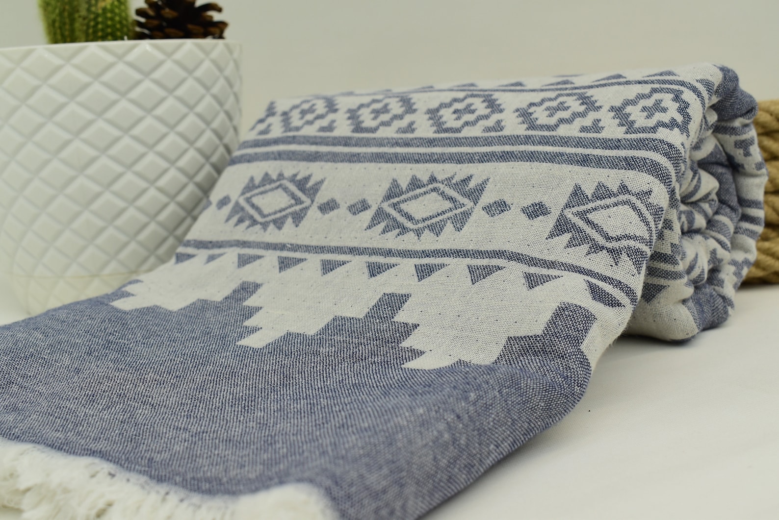 Kilim Throw Turkish Kilim Patterned Throw Large Blanket 85x96 Etsy