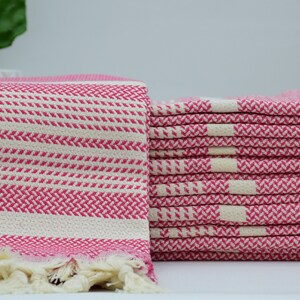 High Quality Kitchen Towel Turkish Towel,Turkish Peshtemal,Turkish Beach Towel,Fuchsia Towel Soft Bath Towels Organic Towel Yrm-Hasr