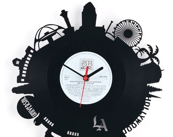 Wall clock "Los Angeles"