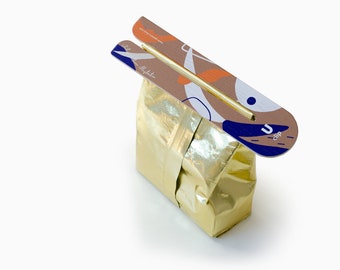 Wooden Bag Clip - Plywood Bag Sealer - Bag Clip - Coffee bag clip - Tea bag clip