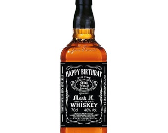 liquor bottle labels etsy