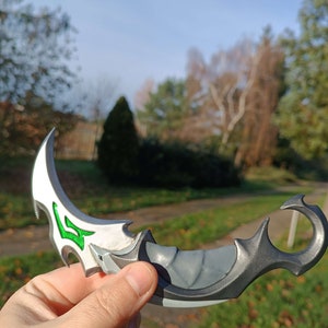 Valorant Reaver Karambit | Valorant Karambit | Valorant 3d | Valorant Knife | Valorant Reaver | Valorant Cosplay | Fan Art | Gamer Gift |