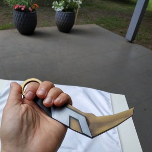 Valorant Karambit Knife 3d Cosplay Prop