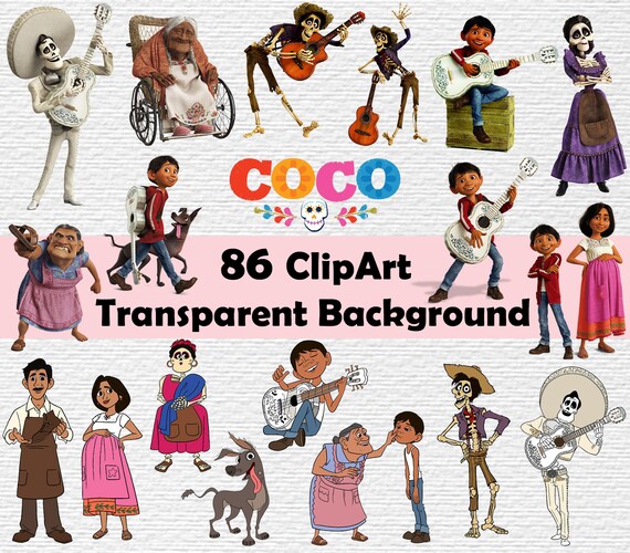 Coco clipart coco png disney coco disney clipart disney | Etsy