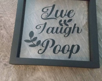 Funny bathroom decor