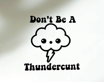Don't be a car decal