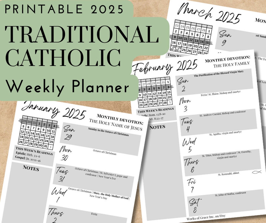 Liturgical Calendar 2025 Tlm Dinny Frances Traditional Catholic Calendar 2025 Pdf