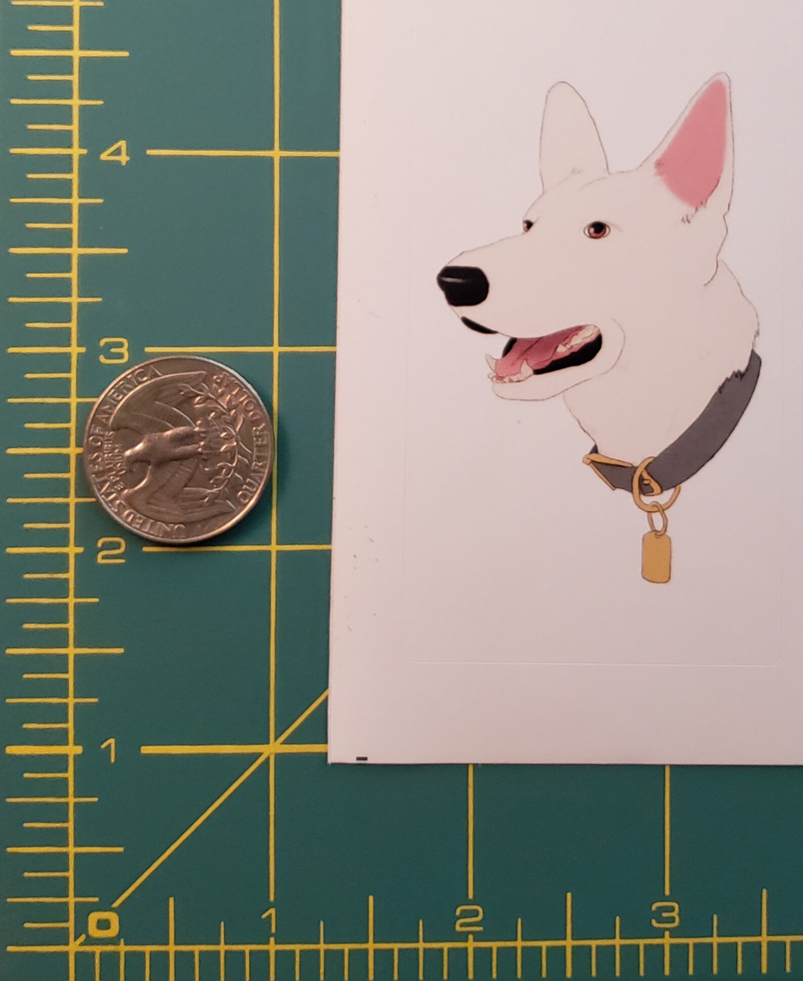 German Shepherd Sticker - Etsy