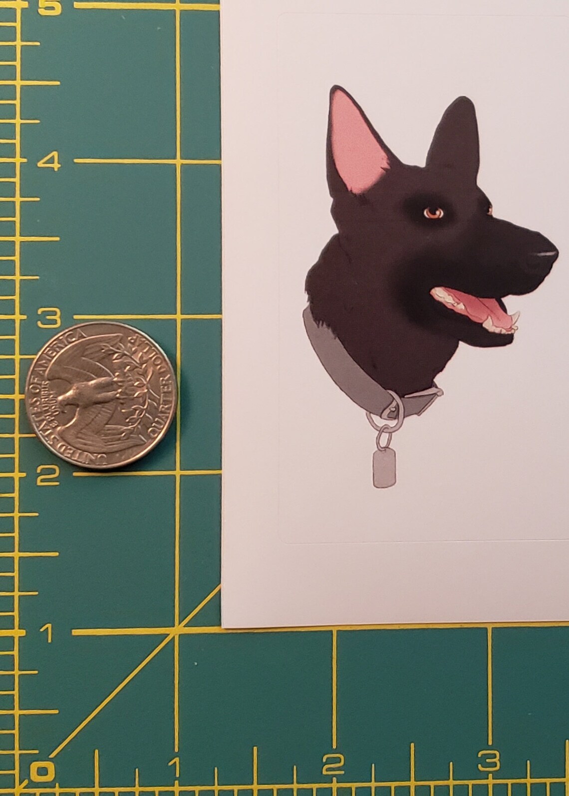 German Shepherd Sticker - Etsy
