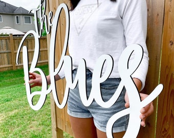 Custom Wedding Sign - Wedding Name Sign - Wedding Last Name Sign - Name Sign For Wedding - Large Custom Name Cutout - Family Name Cutout